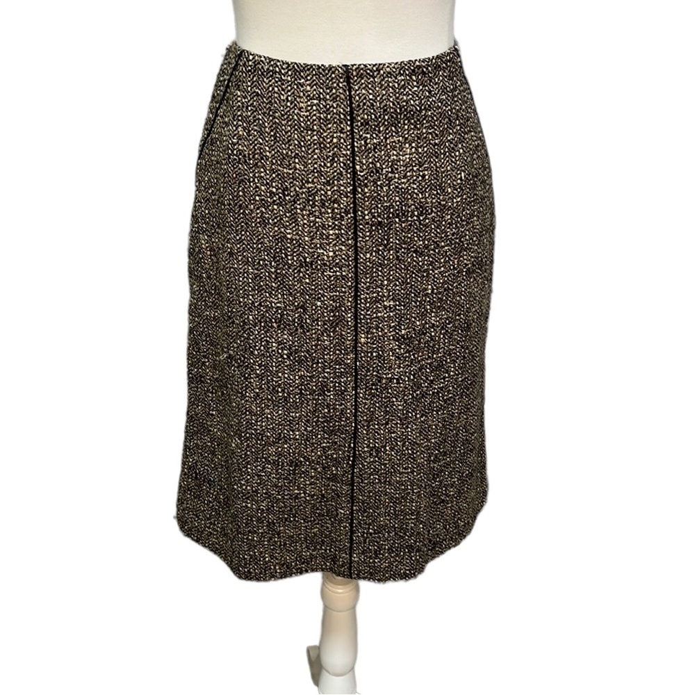 Talbots Marled Tweed Skirt